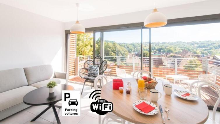 Ferienwohnung Le Coquet Avec Balcon Terrasse Et Parking Prive Sarlat Exterior foto